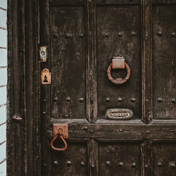 Find a door handle that actually looks cool.